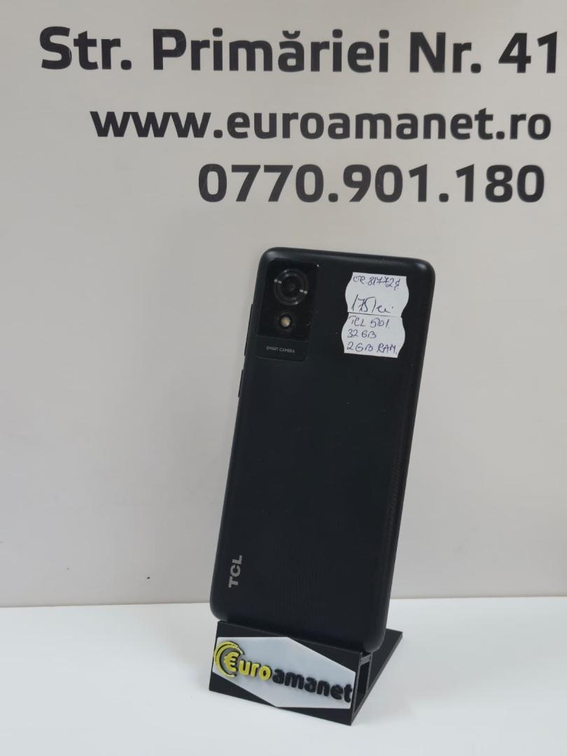 Telefon mobil TCL 501, 2GB RAM, 32GB, 4G, Prime Black