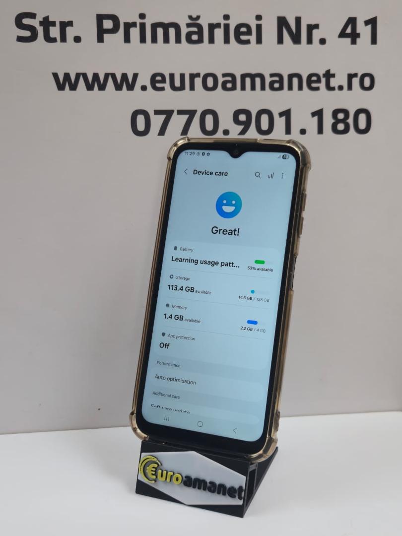 Telefon mobil Samsung Galaxy A14, Dual SIM, 4GB RAM, 128GB, 4G, Black image 2