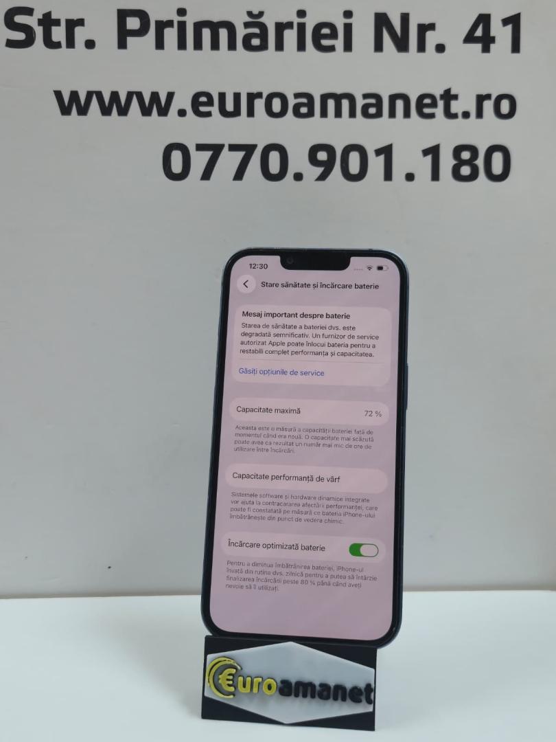 Telefon mobil Apple iPhone 13, 128GB, 5G, Blue image 2
