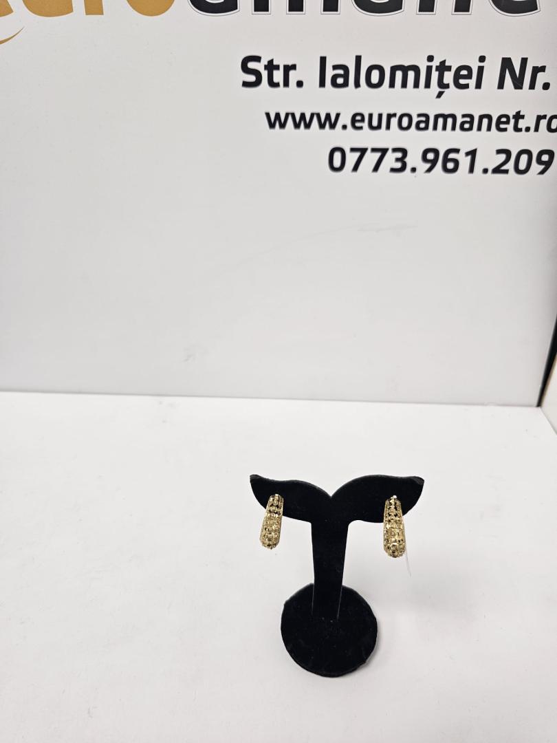 Cercei aur 14 k