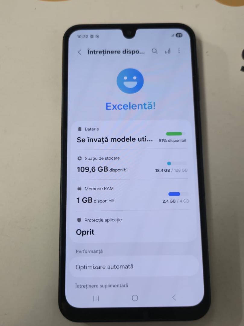 Telefon mobil Samsung Galaxy A17, Dual SIM, 4GB RAM, 128GB, 5G, Black image 3