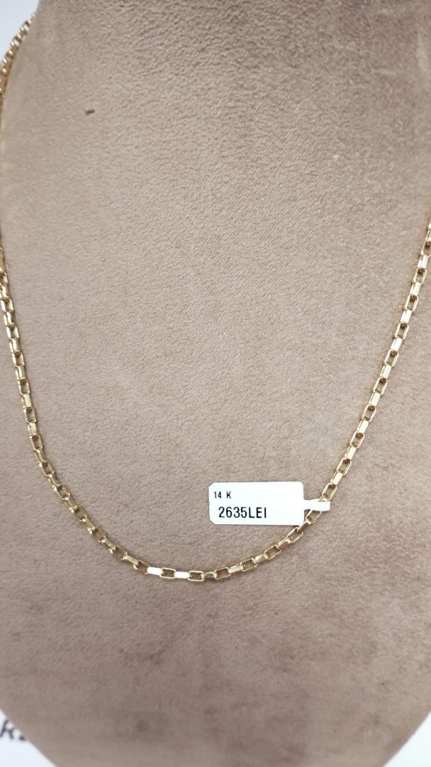 Lant aur 14k, 4.92 grame image 1