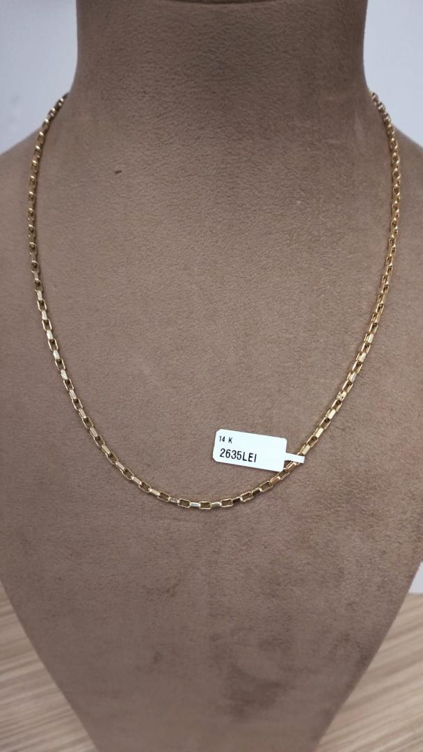 Lant aur 14k, 4.92 grame image 2