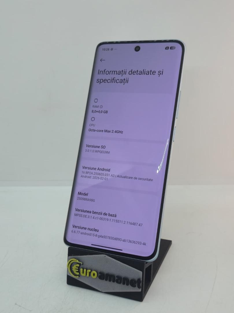 Telefon mobil Xiaomi Redmi Note 15, 8GB RAM, 256GB, 5G, Blue image 3