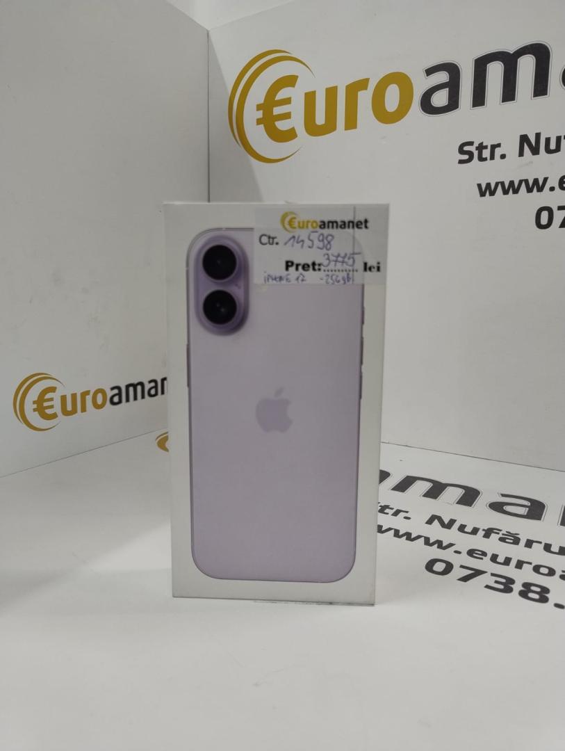 Telefon mobil Apple iPhone 17, 256GB, 5G, Lavender image 2