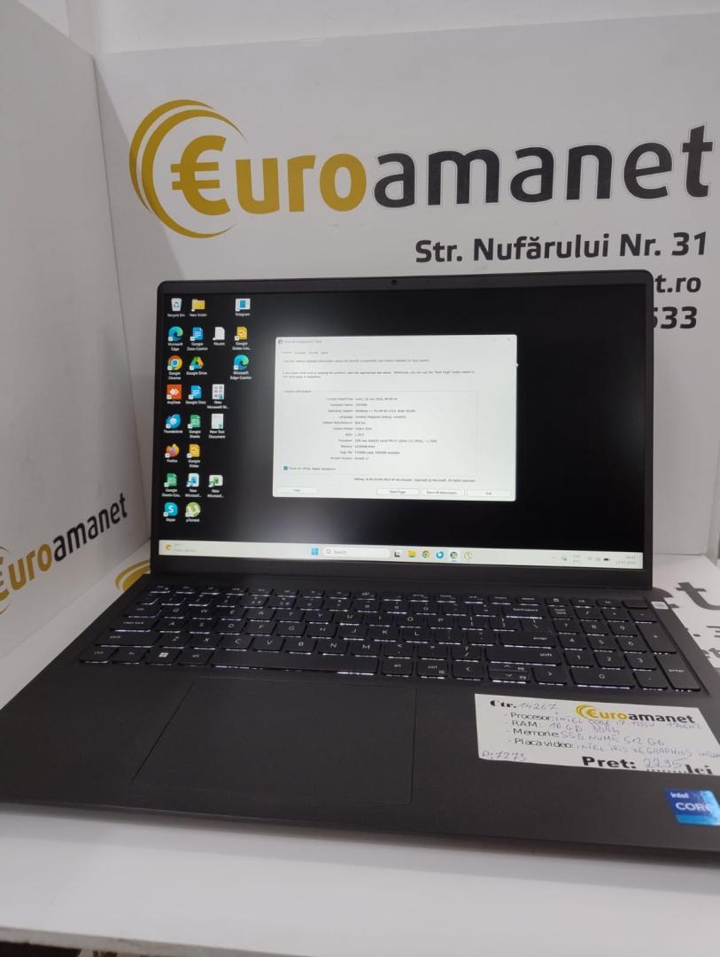 Laptop DELL 15.6'' Vostro 3520, FHD 120 Hz, Procesor Intel® Core™ i7-1255U, image 1