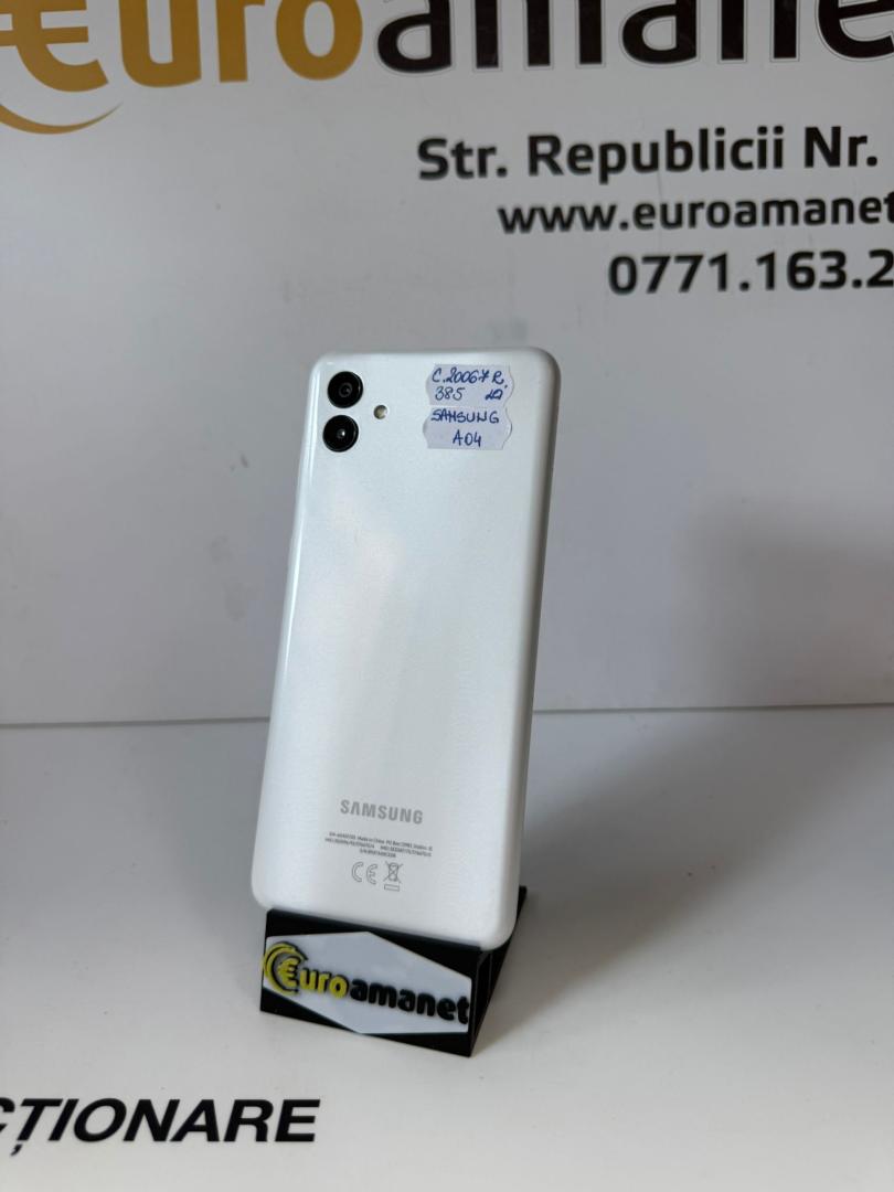 Telefon mobil Samsung Galaxy A04, 32GB, 3GB RAM, 4G, White image 3