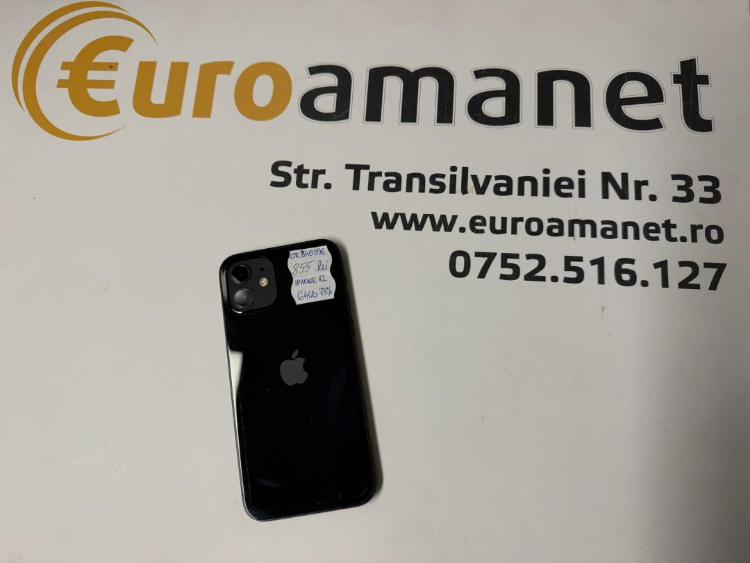 Iphone 12, 64GB, Bat.78%