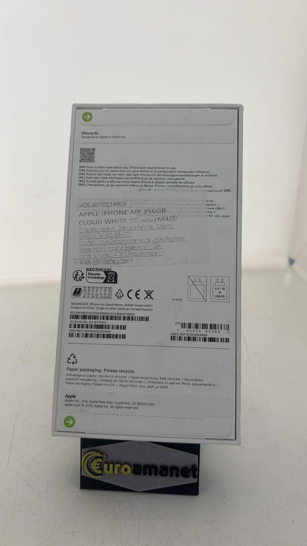 Telefon mobil Apple iPhone Air, 256GB, 5G image 1