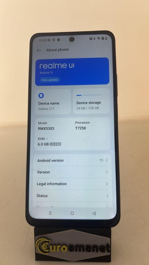 Telefon mobil, Realme C71 4G 6+128GB,6000mAh, Forest Owl, ecran de 6.67 inch, rata de reimprospatare de 120Hz image 2