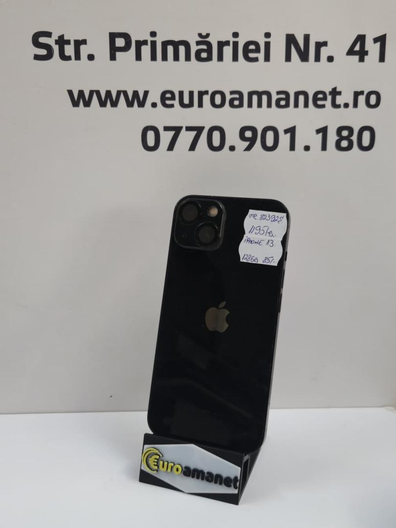 Telefon mobil Apple iPhone 13, 128GB, 5G, Midnight image 1
