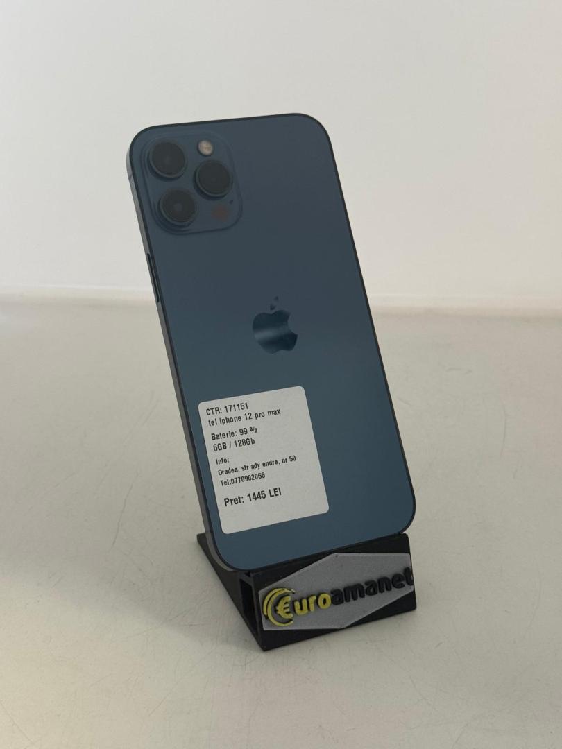 Telefon mobil Apple iPhone 12 Pro Max, 128GB, 5G image 1
