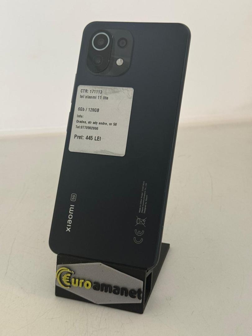Telefon mobil Xiaomi 11 Lite New Edition, Dual SIM, 6GB RAM, 128GB, 5G image 1