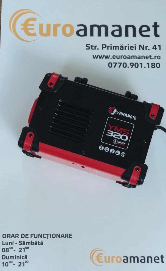 Aparat de sudura Yamamoto YMS-320 , 320 A, Electrozi 1.6 - 4 mm