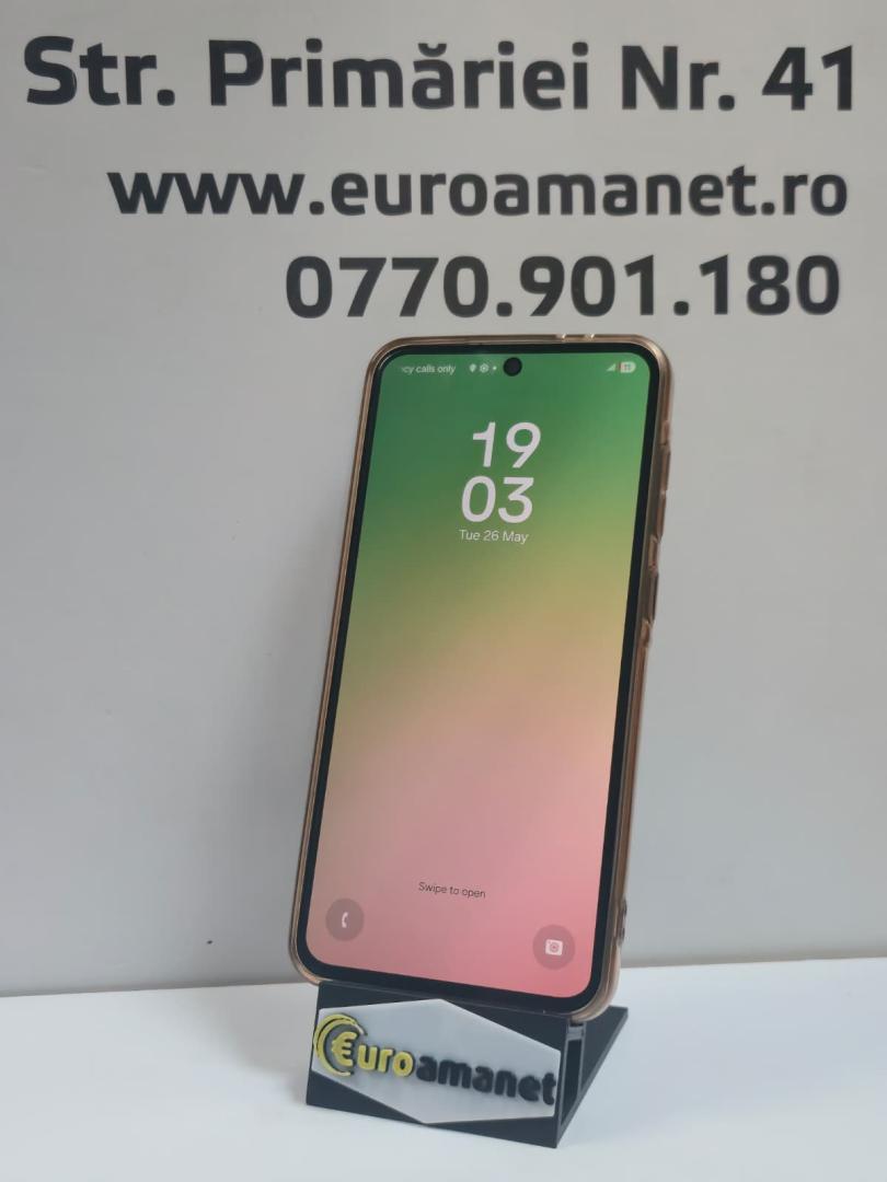 Telefon mobil Samsung Galaxy A56, Dual SIM, 8GB RAM, 128GB, 5G, Awesome Graphite image 1