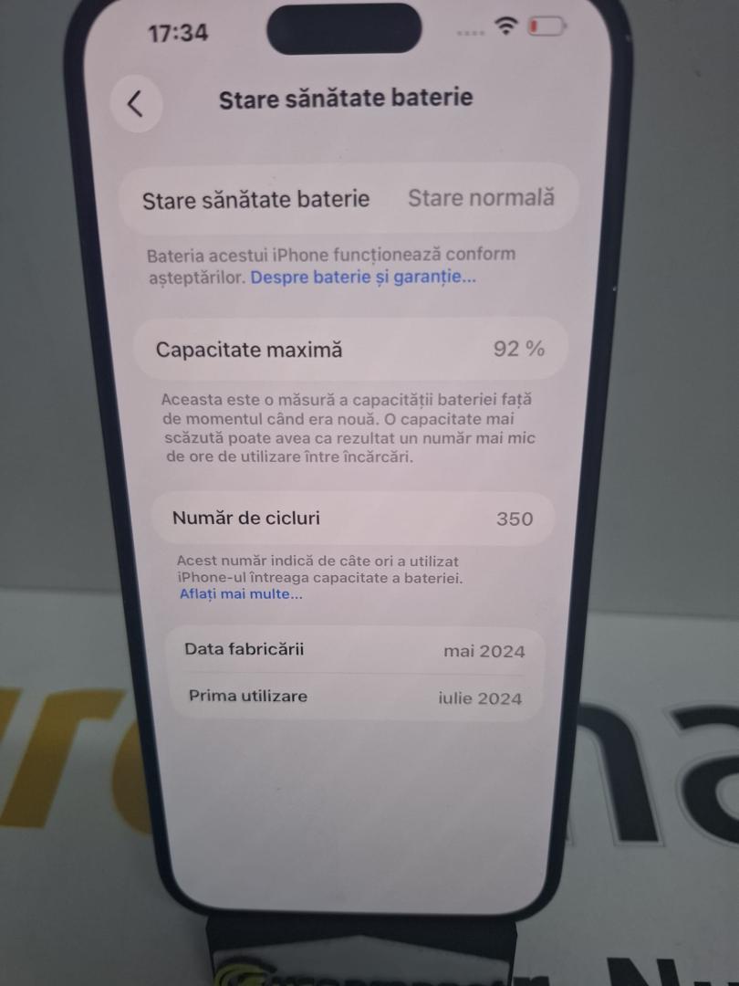 Telefon mobil Apple iPhone 15 Plus, 128GB image 2
