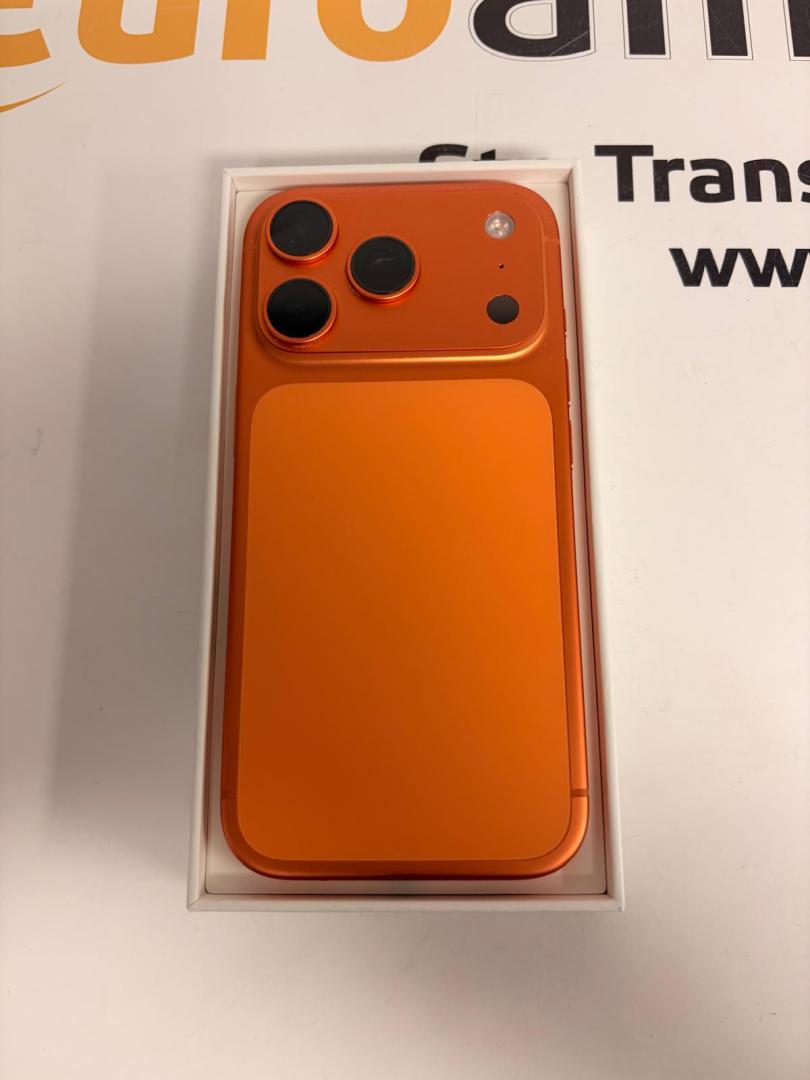 Telefon iPhone 17 Pro, 256GB, 5G, Cosmic Orange, 128 Cicluri image 1