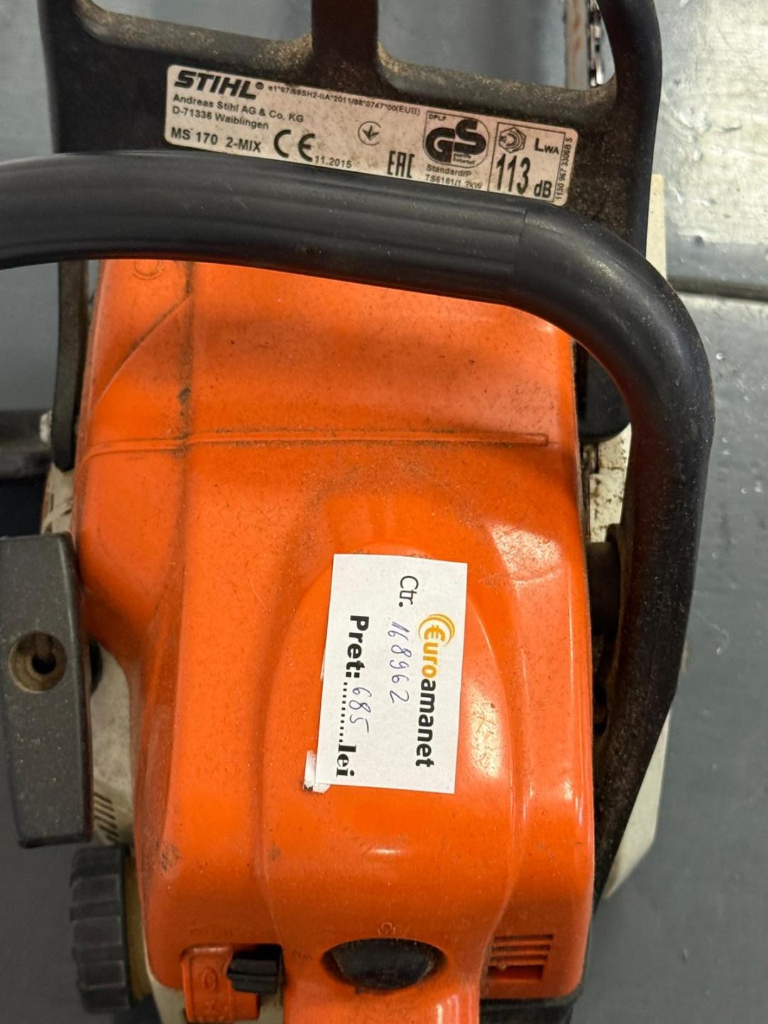 Motoferastrau STIHL MS 170, 35cm, 1.6Cp image 2