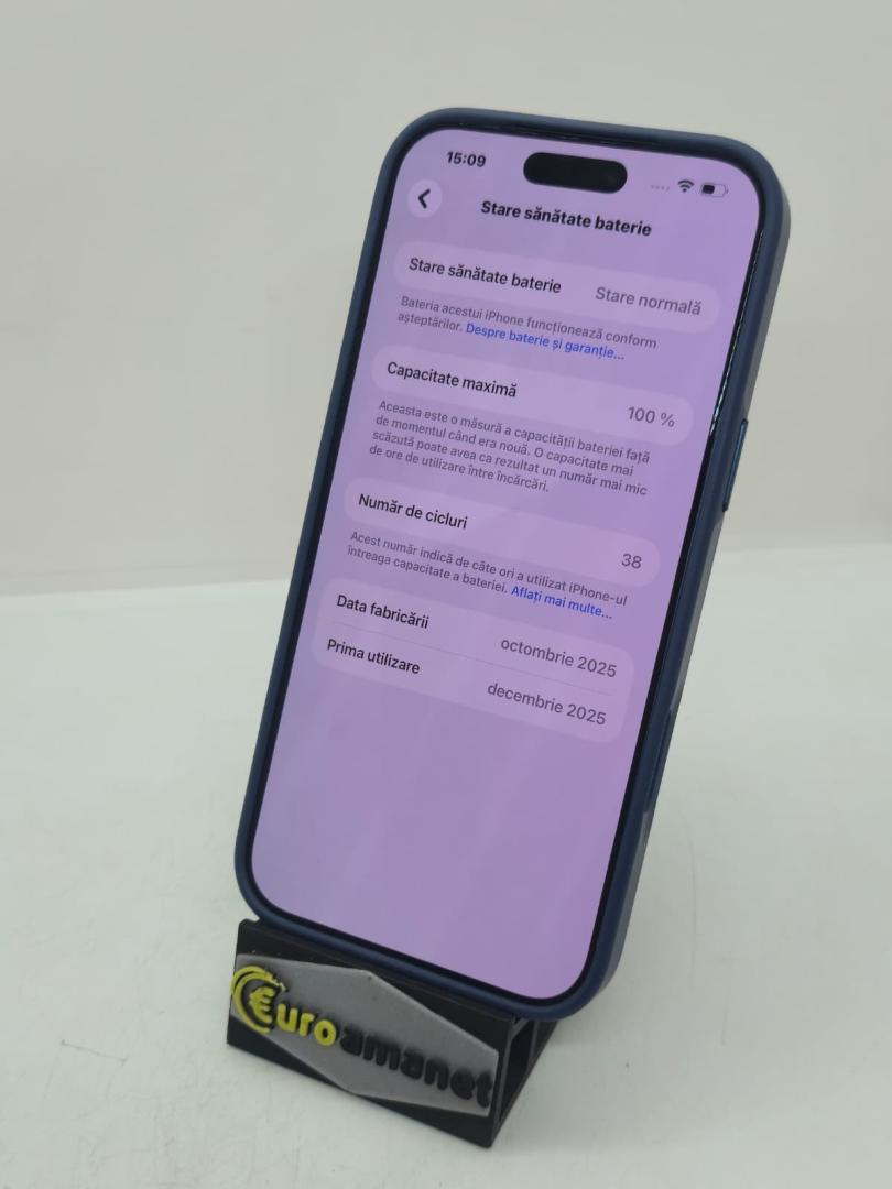 Telefon mobil Apple iPhone 17 Pro Max, 256GB, 5G, Deep Blue image 2