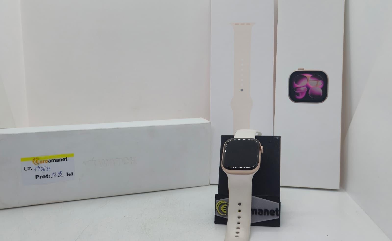 Smartwatch Apple Watch 11 GPS, Carcasa Rose Gold Aluminium 42mm