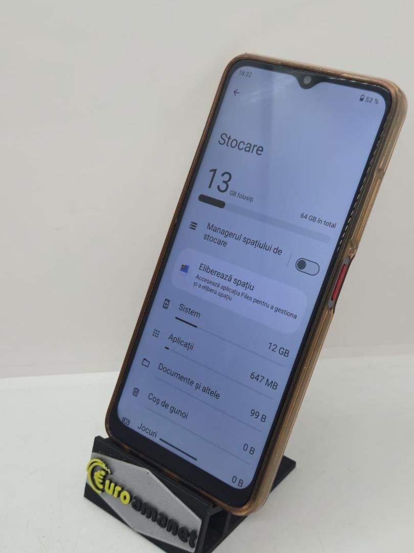 Telefon mobil ZTE Blade A35e, Dual SIM, 2GB, 64GB, 4G, Gri image 4