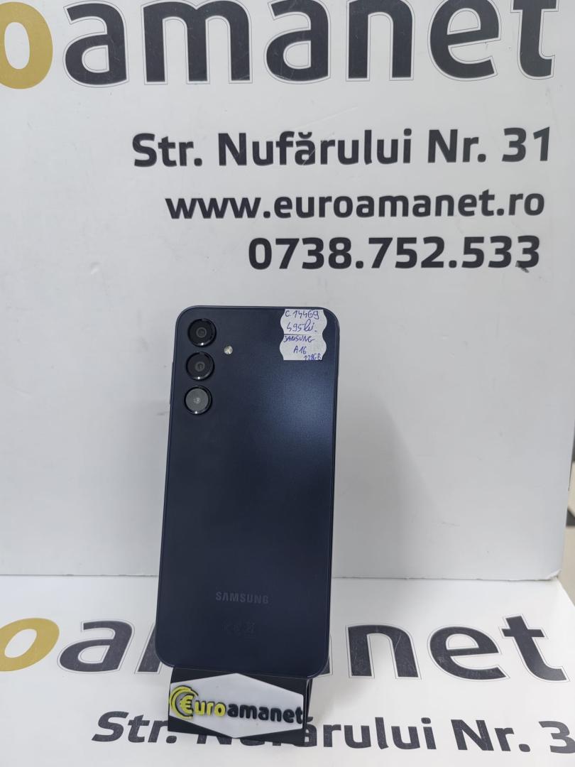 Telefon mobil Samsung Galaxy A16, Dual SIM, 128GB, 4GB RAM, 4G, Black image 1