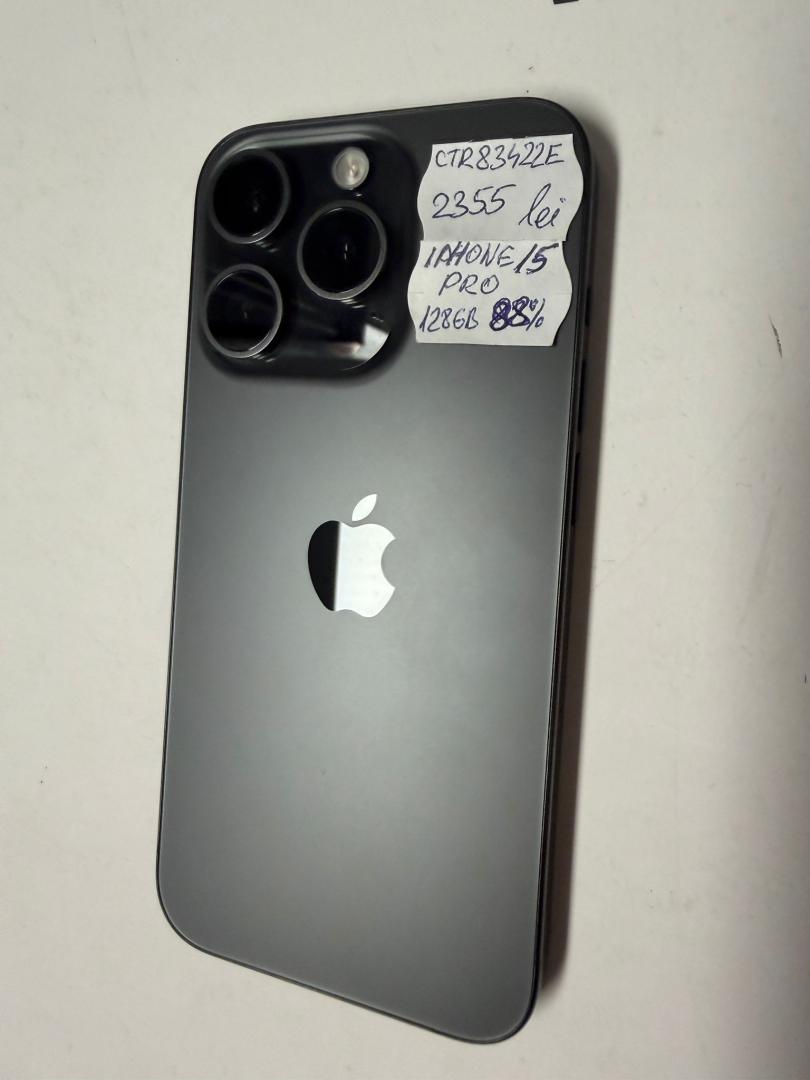 Iphone 15 Pro, 128GB, Bat.88% image 3