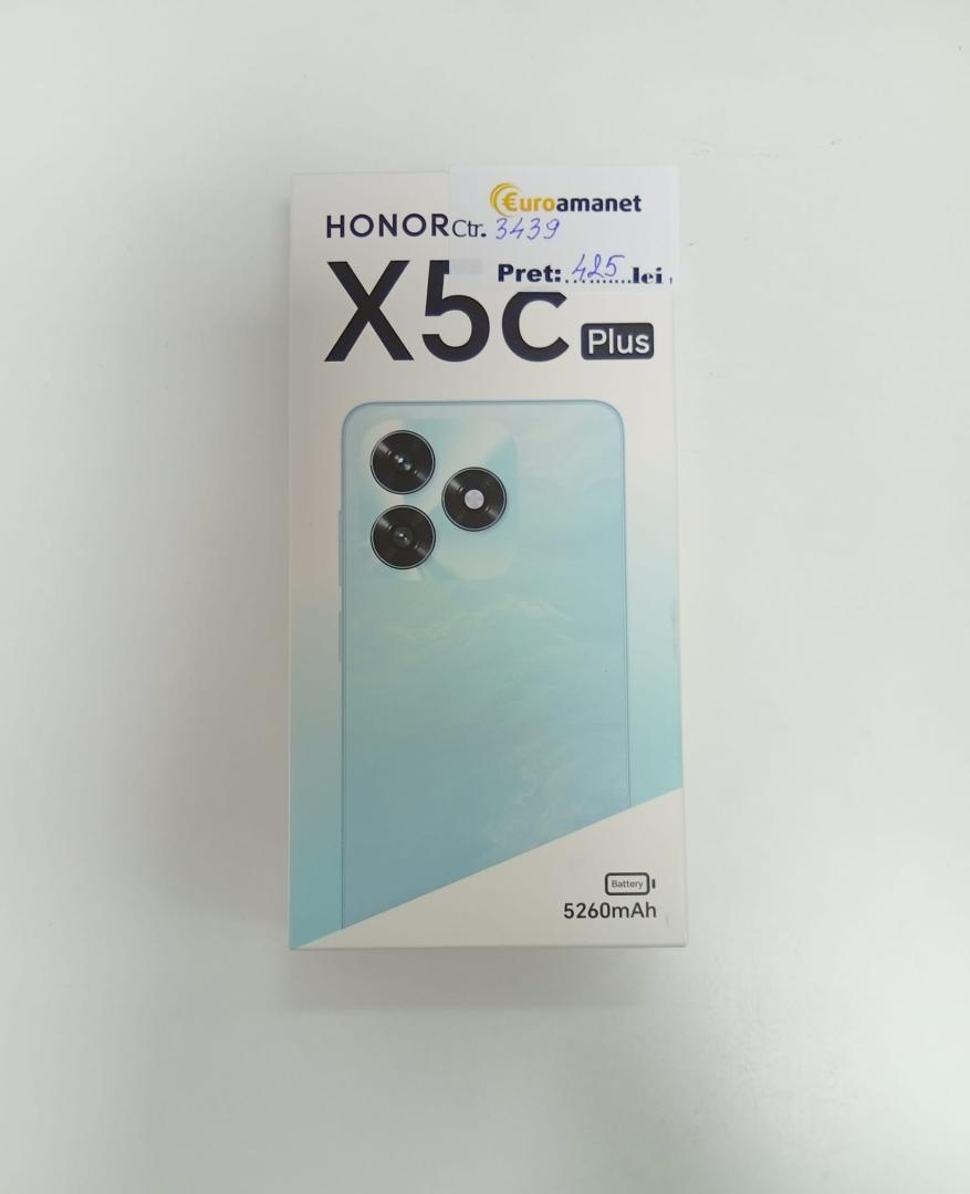 Telefon mobil Honor X5c Plus, 4GB RAM, 64GB, Midnight Black image 3