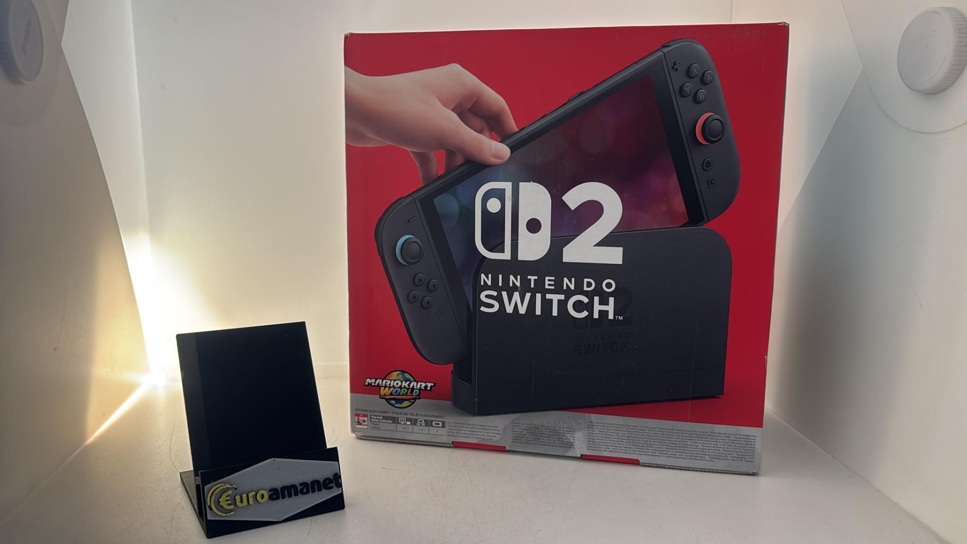 Consola Nintendo Switch 2, Light Blue/Light Red JoyCon + Joc Mario Kart World Bundle image 1