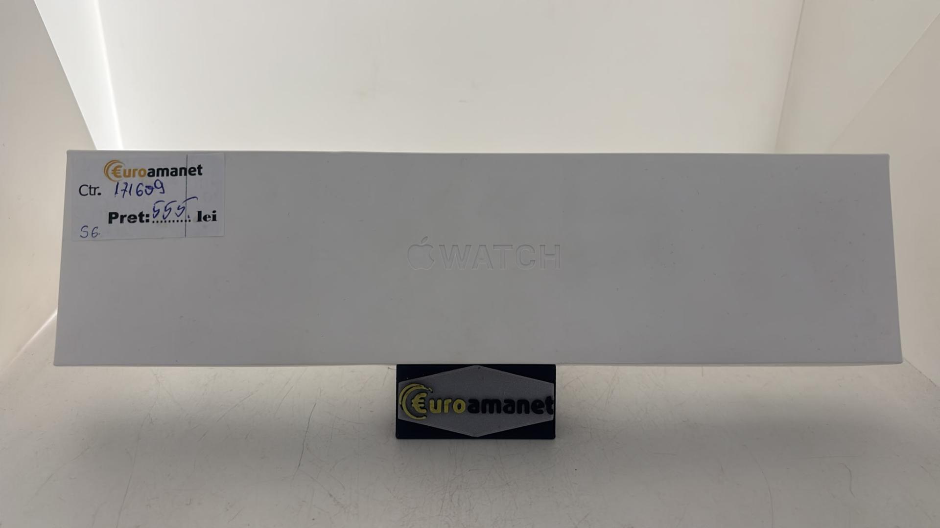 Ceas Apple S6 GPS, Cadran 40mm, 32Gb stocare, Display 1.57", Curea sport