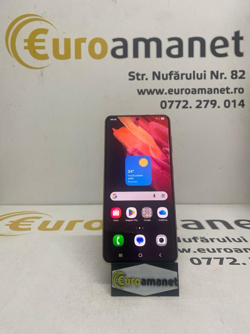 Telefon mobil Samsung Galaxy S21, Dual SIM, 128GB, 8GB RAM