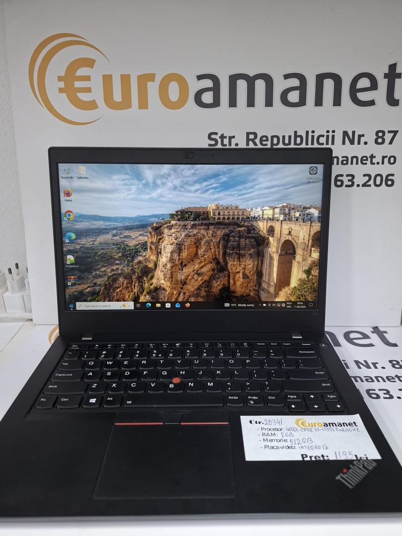 Laptop Lenovo T14 Gen 3, i5-1245U, 8GB, 512GB SSD, Windows 11 Pro