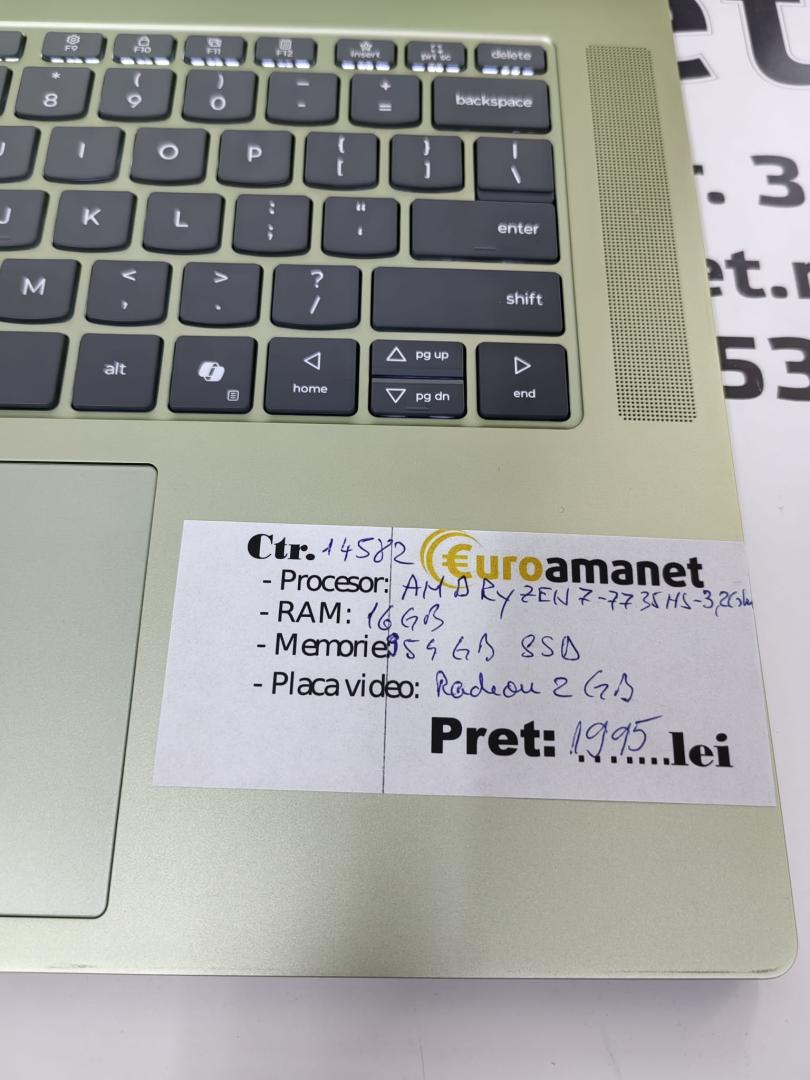 Laptop Lenovo IdeaPad Slim 5 15ARP10 cu procesor AMD Ryzen image 1