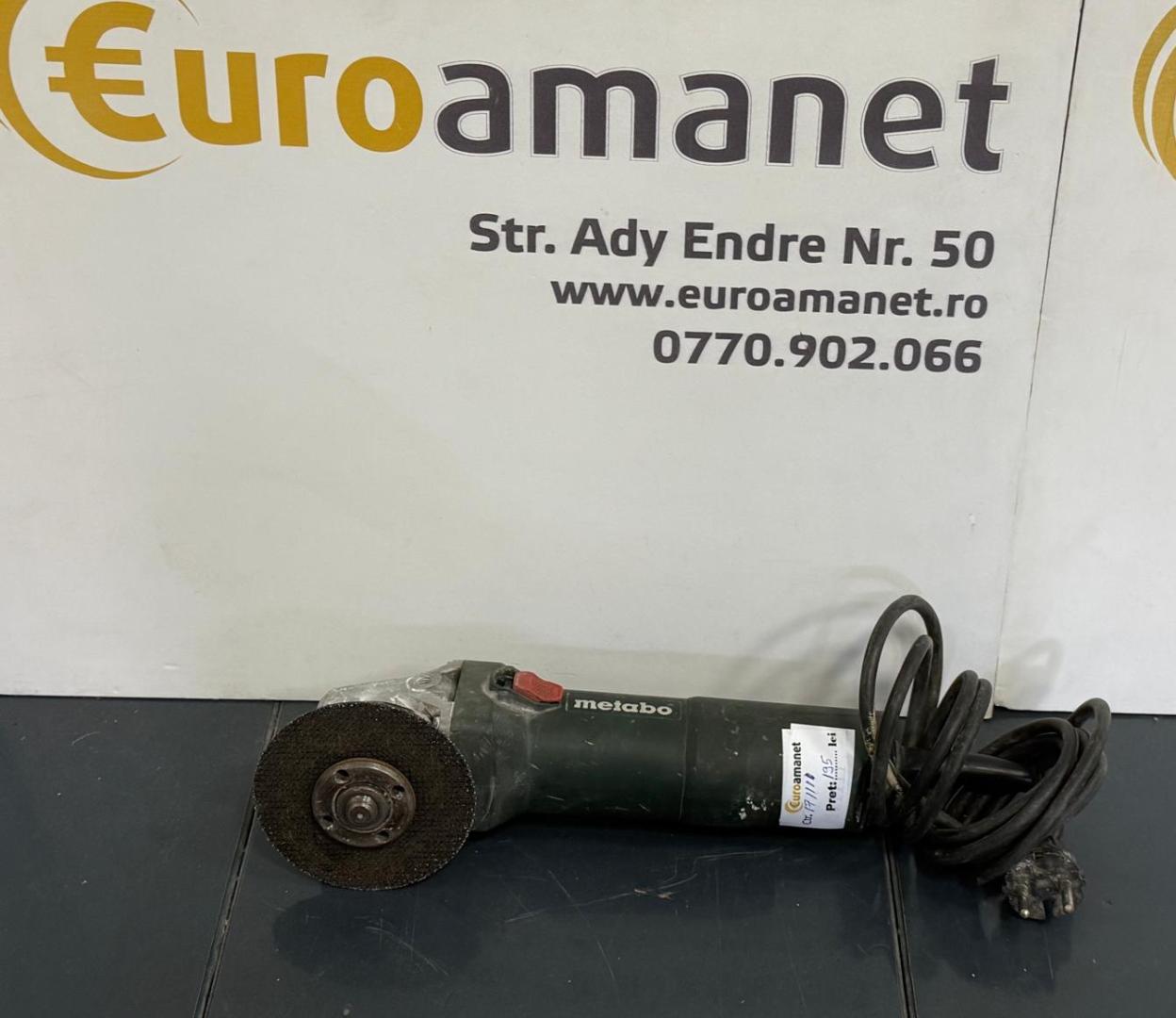 Polizor unghiular Metabo W 750-125