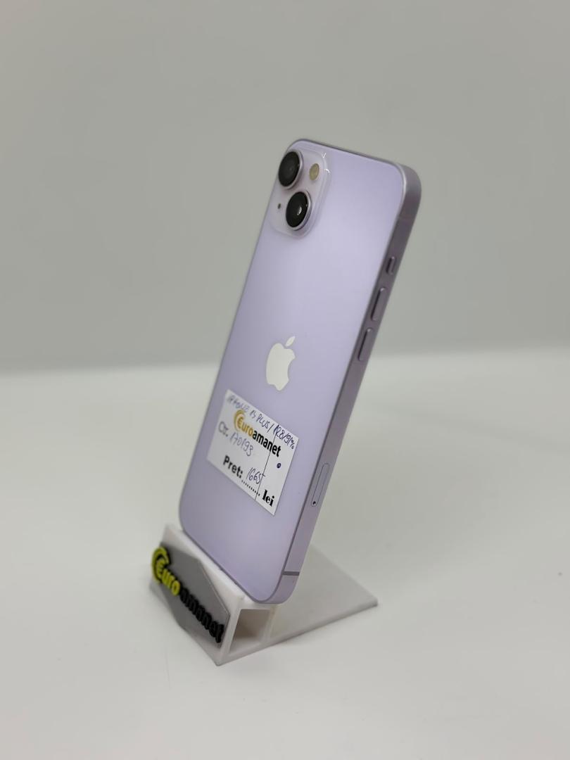 Telefon mobil Apple iPhone 14 Plus, 128GB, Baterie 91% image 1