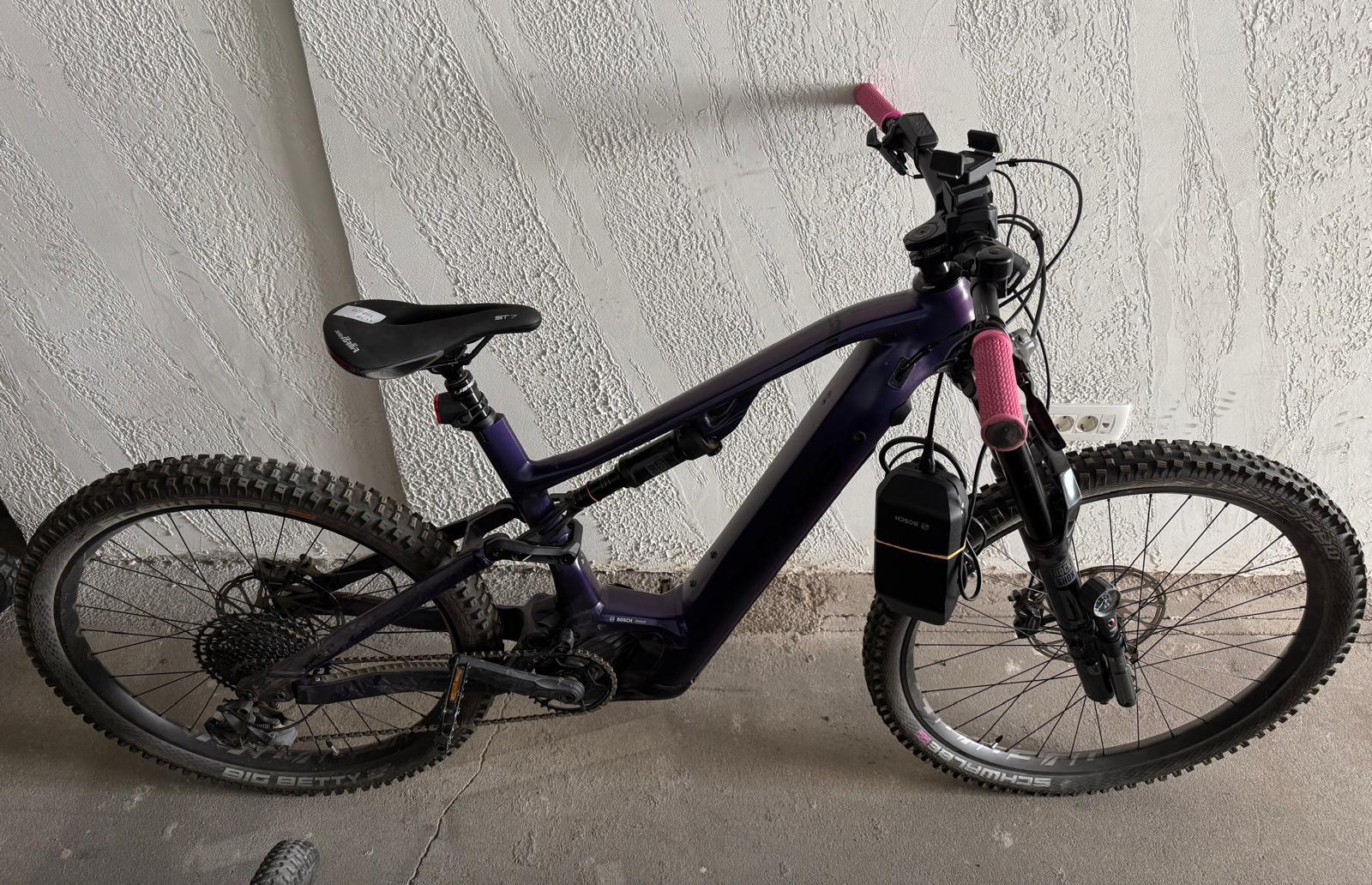 Bicicletă electrică cu suspensie completă - Lapierre Overvolt AM 7.7 2024 image 1