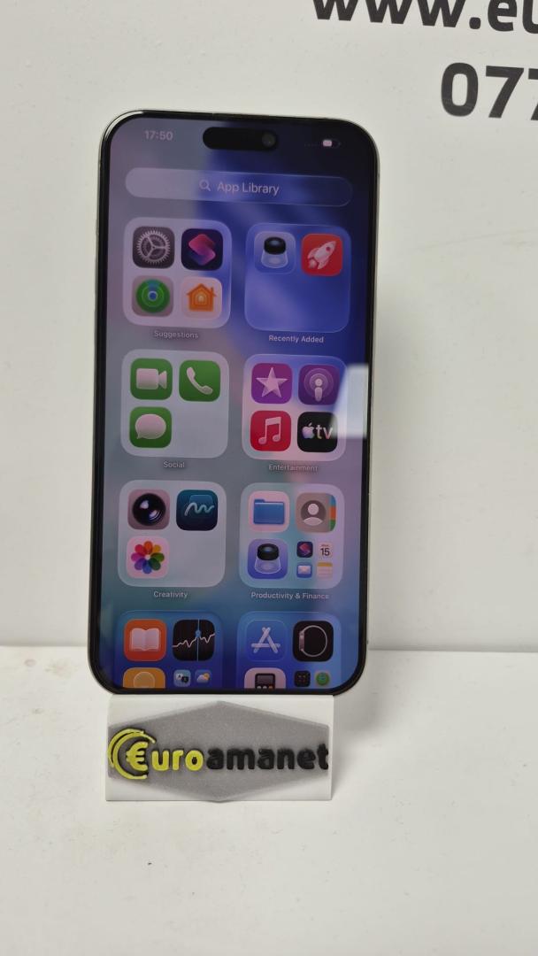 Telefon mobil Apple iPhone 15 Pro Max, 256GB, 5G, Natural Titanium,798 cicluri de incarcare image 2