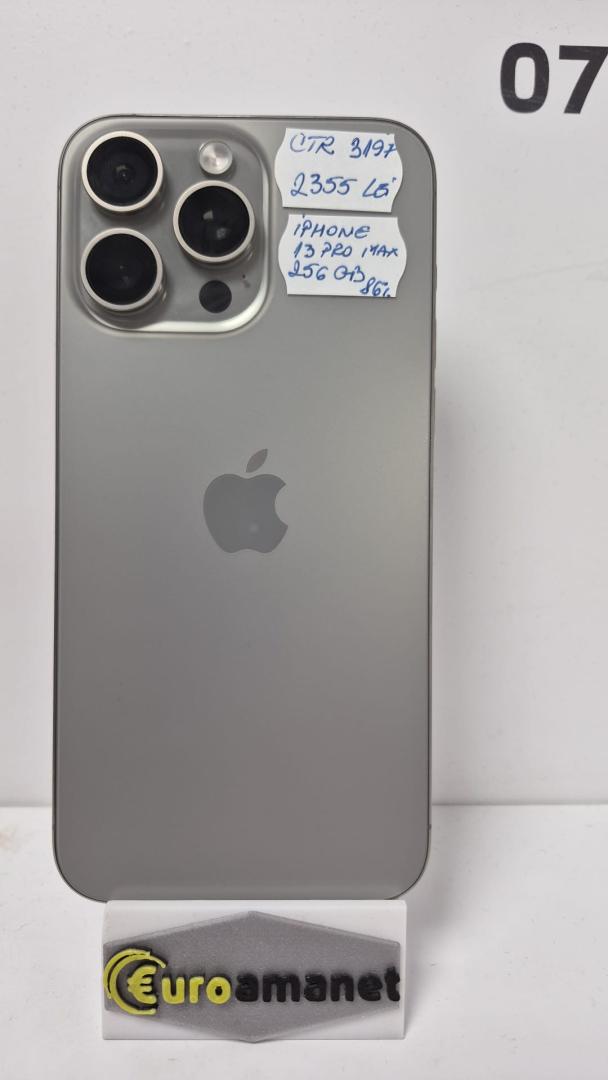 Telefon mobil Apple iPhone 15 Pro Max, 256GB, 5G, Natural Titanium,798 cicluri de incarcare image 6