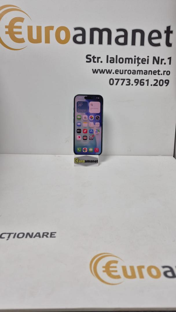 Telefon mobil Apple iPhone 16, 128GB, 5G, Green, baterie 100%, 5 cicluri de incarcare image 1
