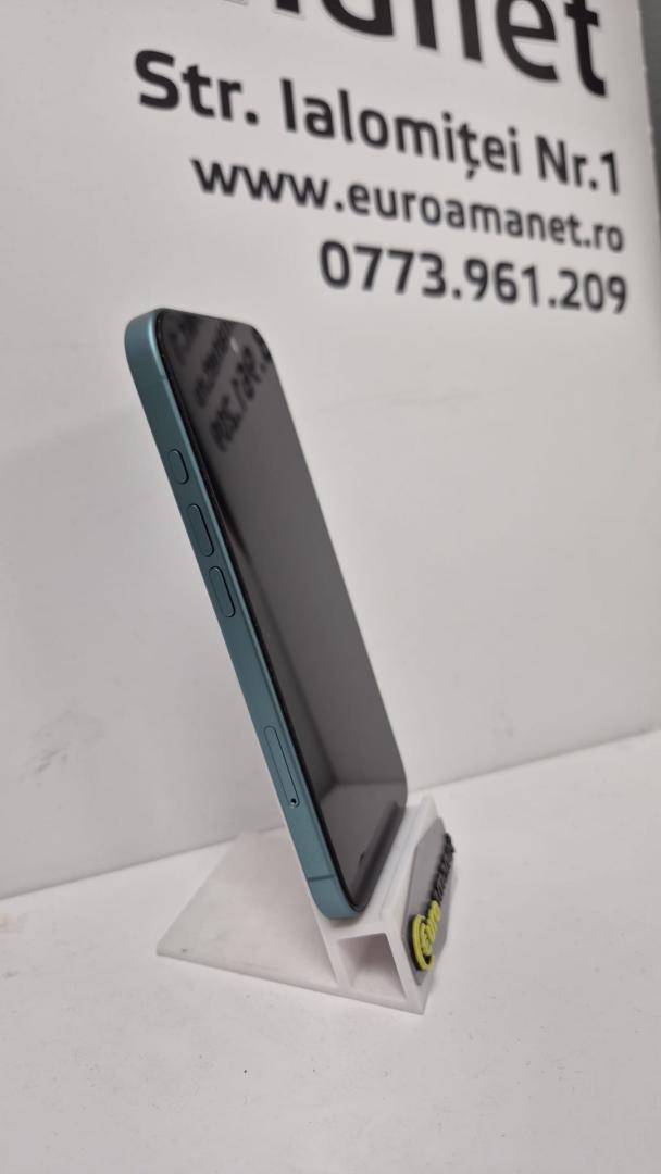 Telefon mobil Apple iPhone 16, 128GB, 5G, Green, baterie 100%, 5 cicluri de incarcare image 6