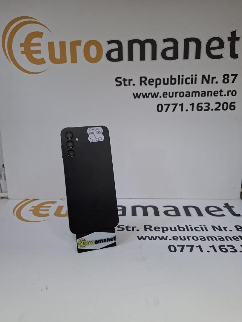 Telefon mobil Samsung Galaxy A14, Dual SIM, 4GB RAM, 128GB, 4G, Black image 1