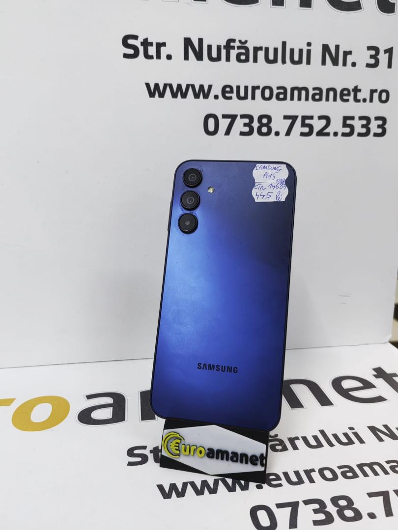 Telefon mobil Samsung Galaxy A15, Dual SIM, 4GB RAM, 128GB, 4G image 1