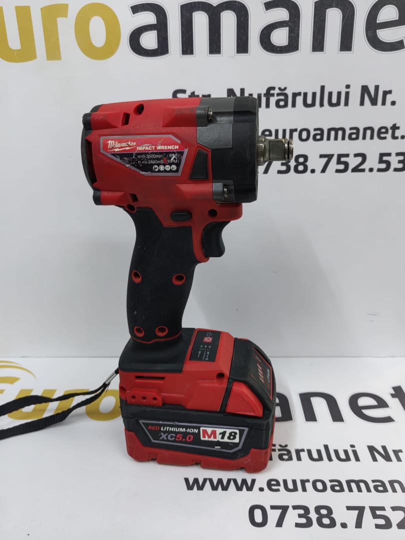 Polizor unghiular si Masina cu impact Milwaukee M18 image 1