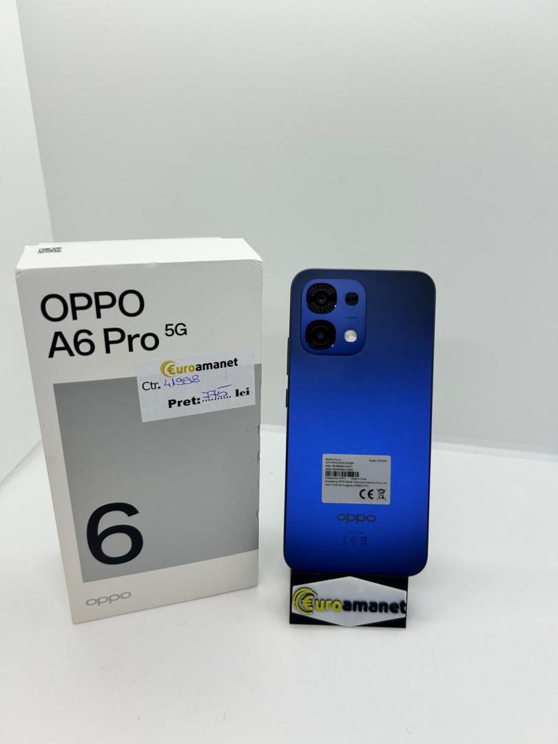 Telefon mobil OPPO A6 Pro, 256GB, 8GB RAM, 5G