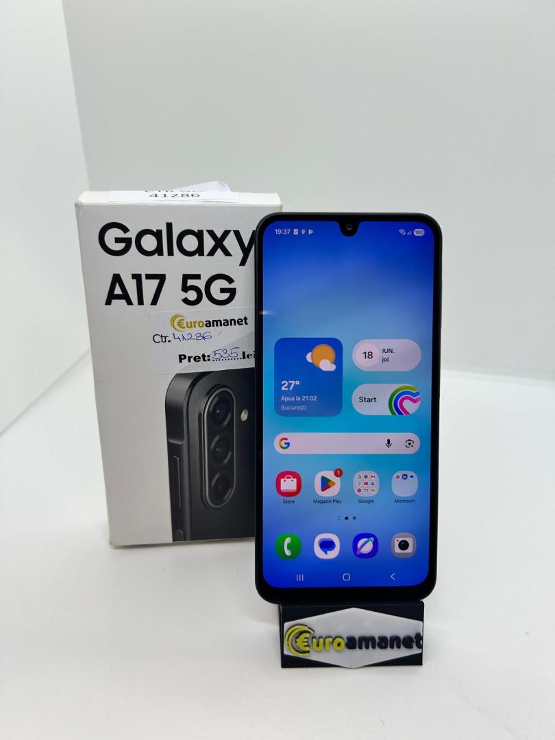 Telefon mobil Samsung Galaxy A17, Dual SIM, 4GB RAM, 128GB, 5G image 2