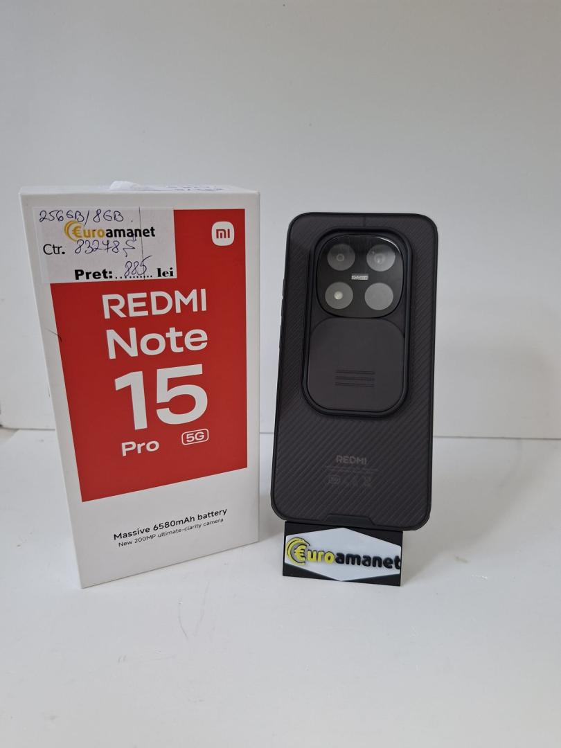 Telefon Mobil Xiaomi REDMI Note 15 Pro, 8GB RAM, 256GB image 1