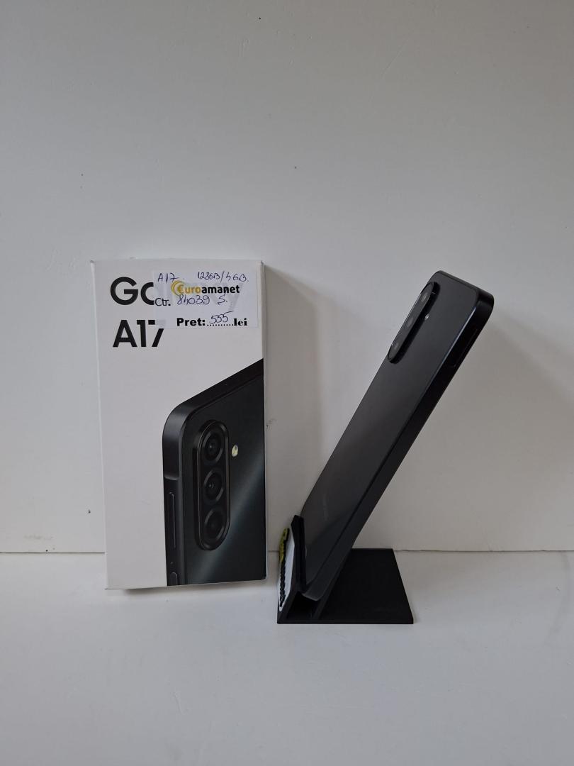 Telefon mobil Samsung Galaxy A17, Dual SIM, 4GB RAM, 128GB, 4G, Black image 2