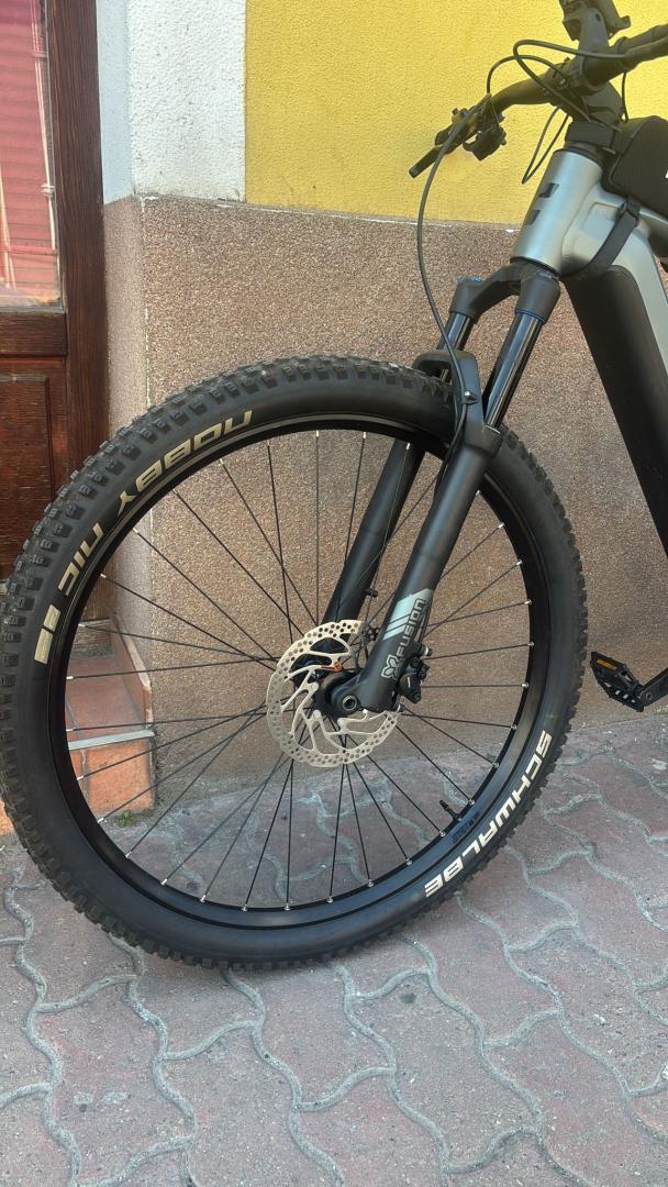 Bicicleta Electrica Cube Reaction Hybrid Pro 500 Easy Entry Flashgrey Green 2024 - Roti 27.5 / 2662 Km image 3