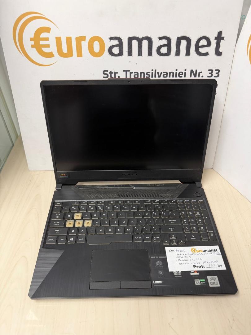 Laptop Asus TUF FX506L, IntelCore i7-10870 image 1