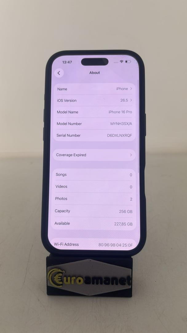 Telefon mobil Apple iPhone 16 Pro, 256GB, 5G image 2